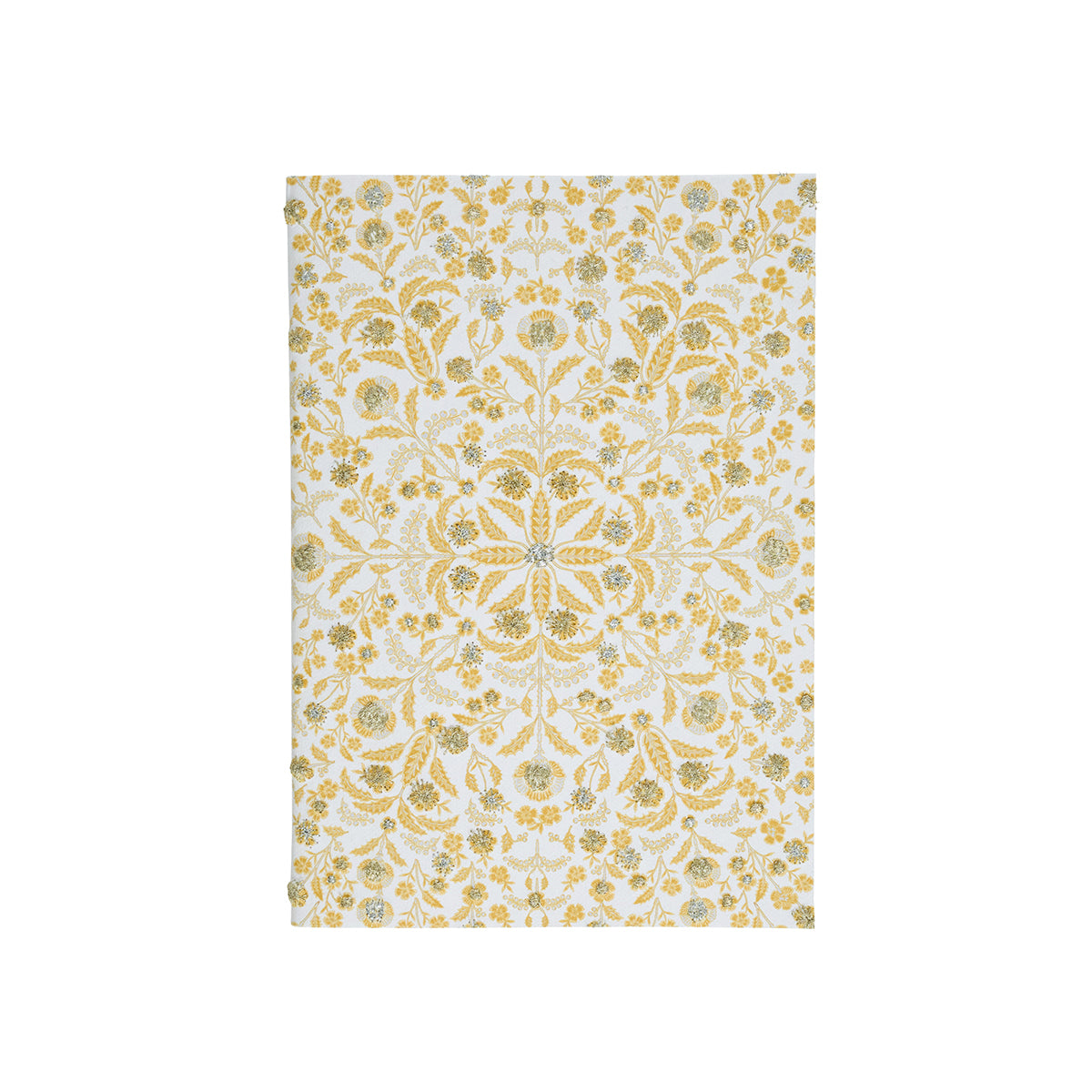 Berry & Thread Thistle 7 x 10 Paper Journal - Gold/Silver