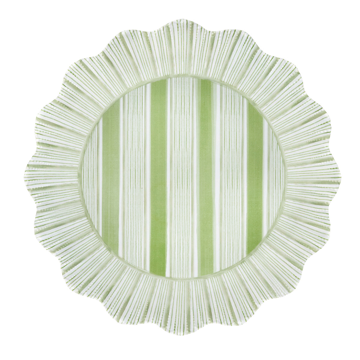 Cabana Stripe Melamine Dinner Plate Assorted Set/4 - Multi - Image 8