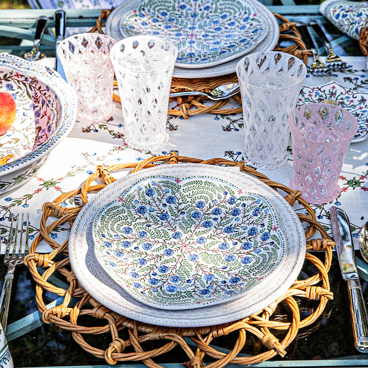 Le Panier Dinner Plate - Whitewash - Image 4