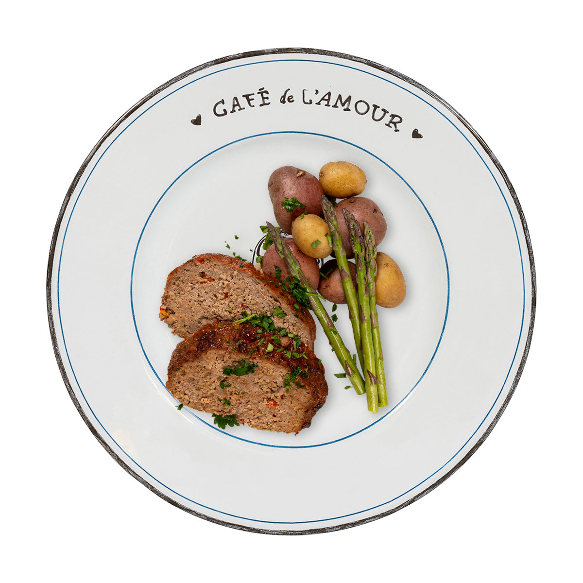 L'Amour Toujours Dinner Plate - Image 2