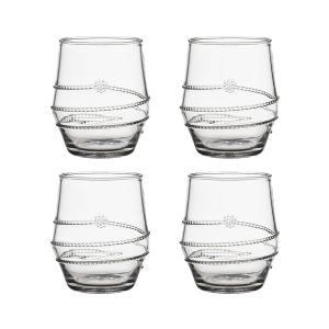 Amalia Acrylic Small Tumbler Set/4