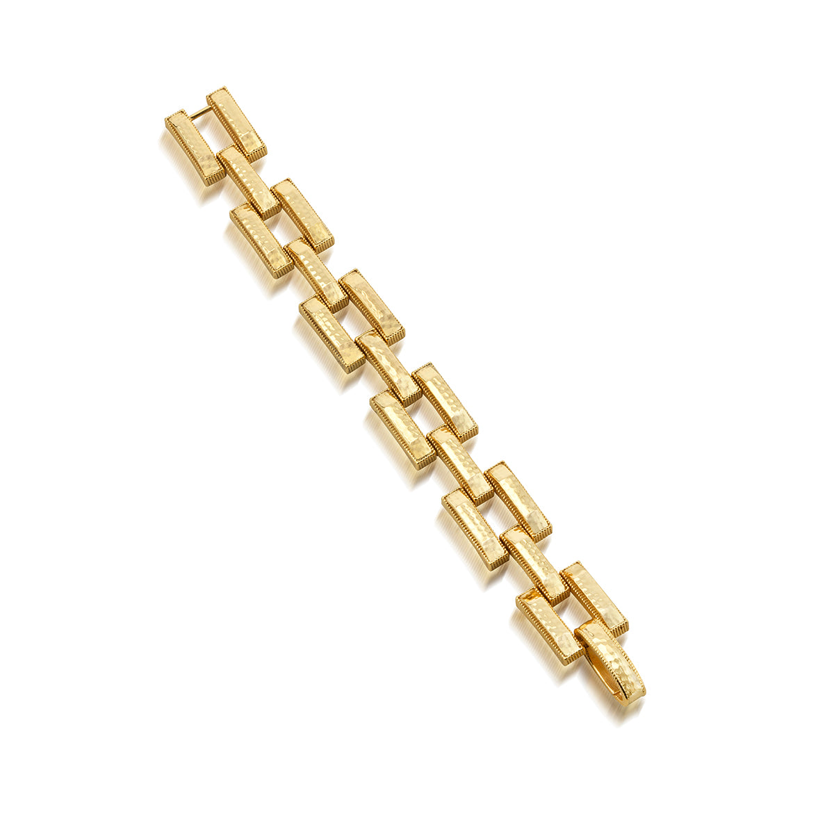 Pathway Link Bracelet. 7.5 - Gold - Image 3
