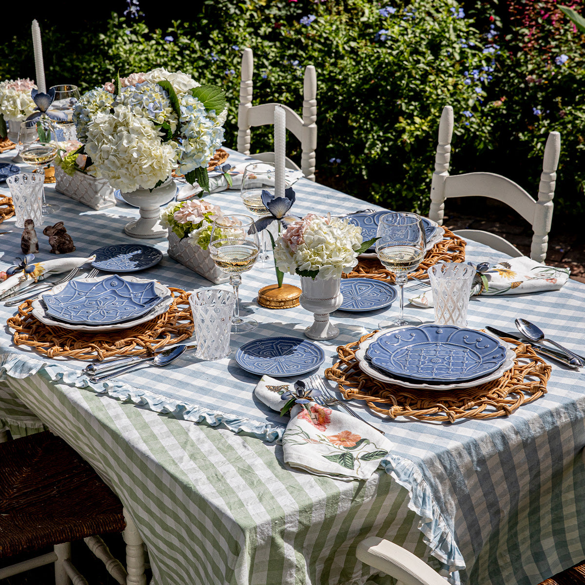 Jardins du Monde Dessert/Salad Plate Assorted Set/4 - Chambray - Image 6