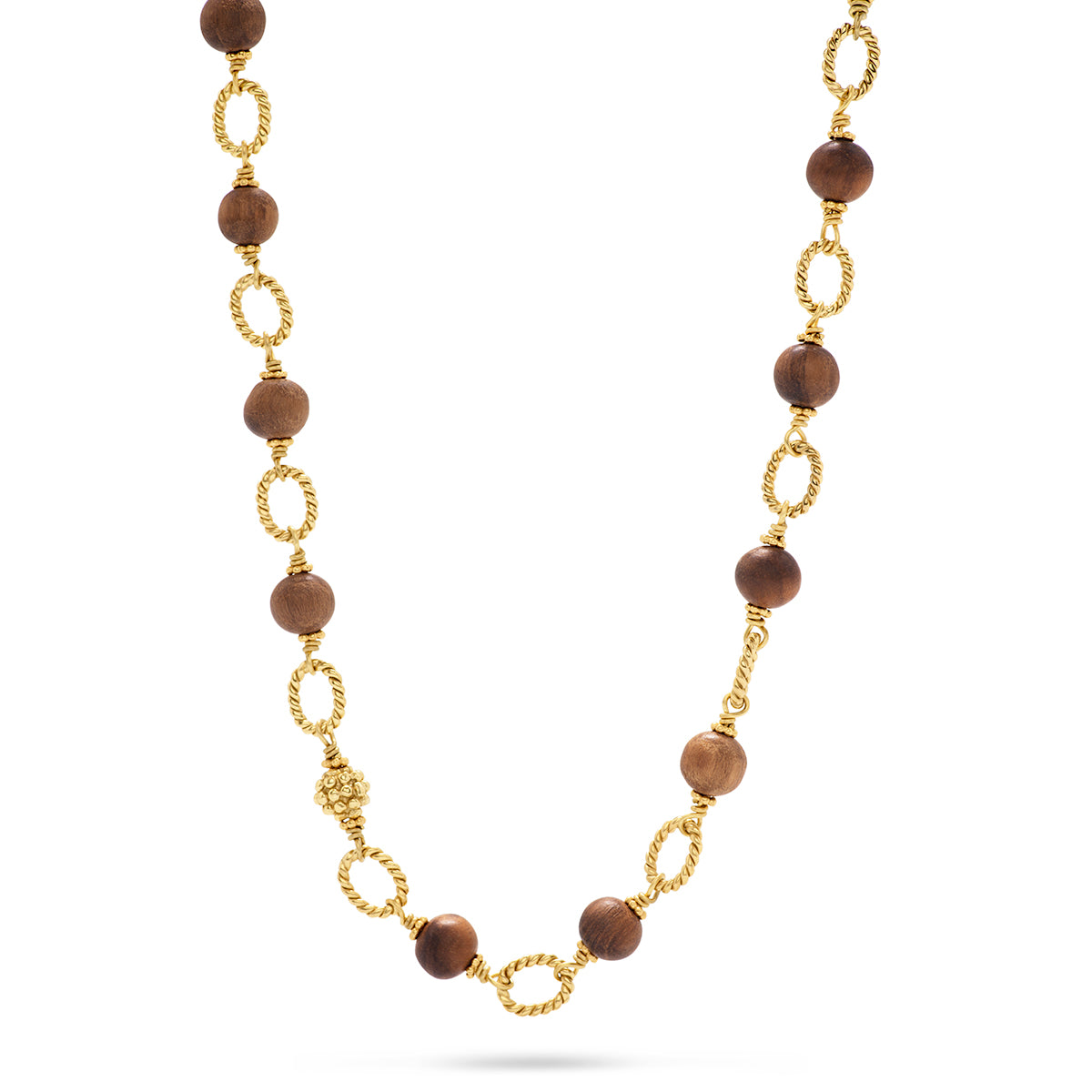Earth Goddess Chain. 24'' - Teak - Image 6