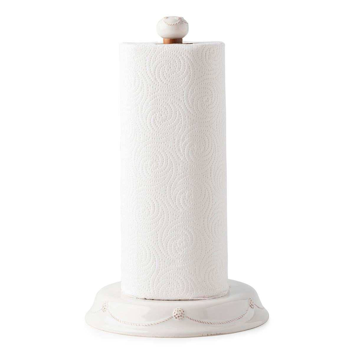Berry & Thread Paper Towel Holder - Whitewash - Image 2