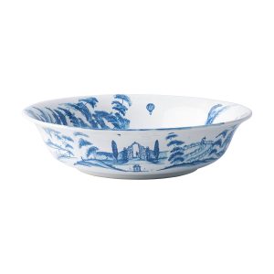 Country Estate 10 Serving Bowl - Delft Blue