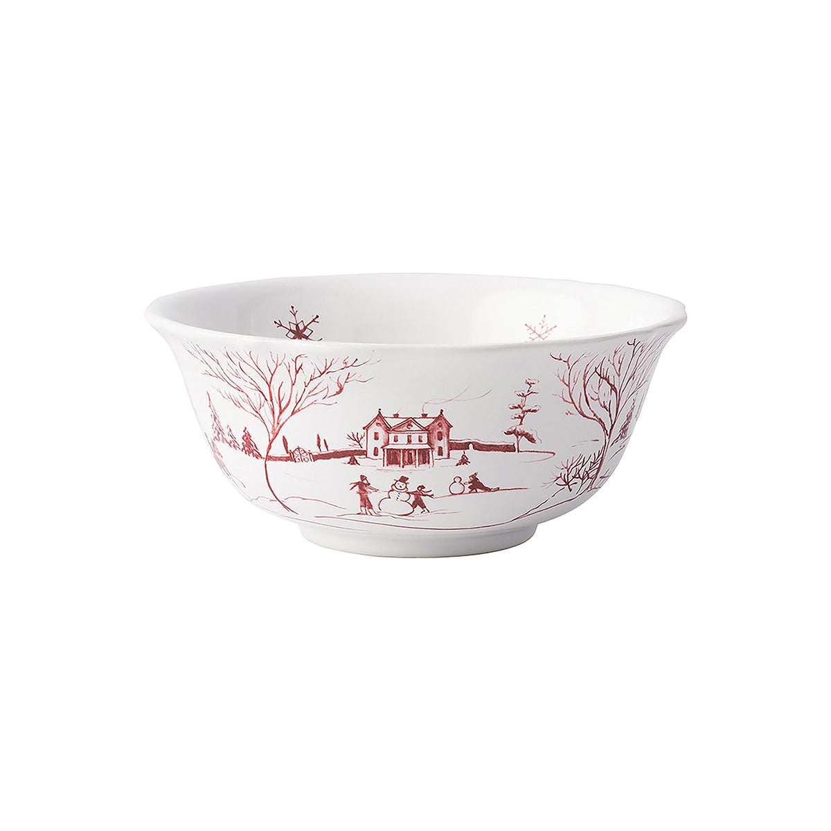 Country Estate Winter Frolic 4pc Place Setting - Ruby - Image 6