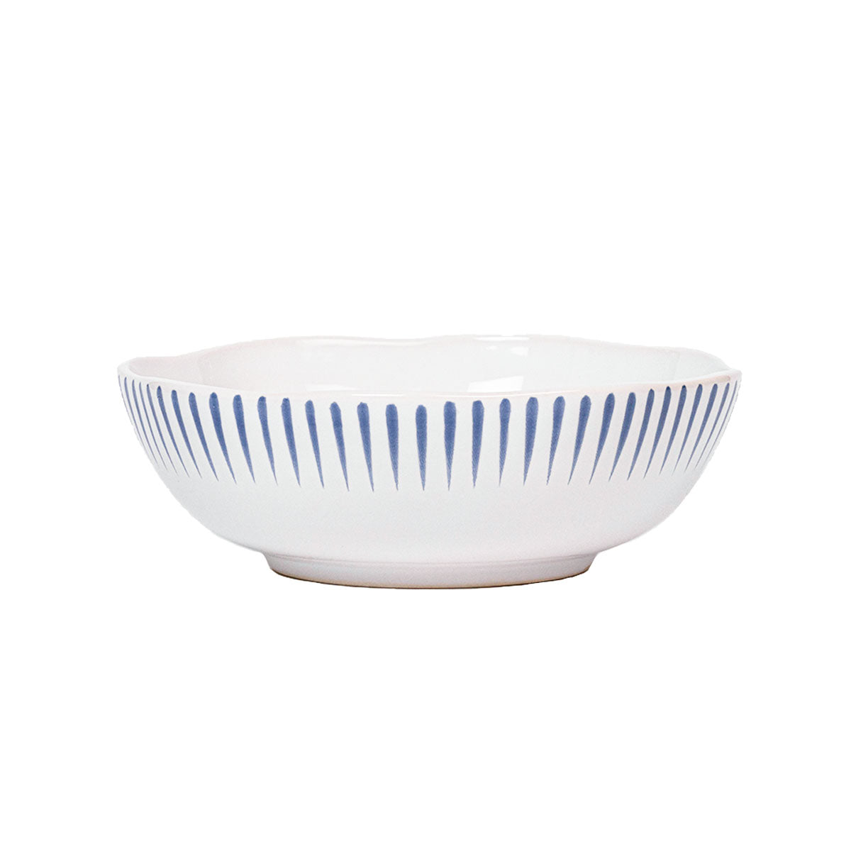 Sitio Stripe 4pc Place Setting - Delft Blue - Image 7