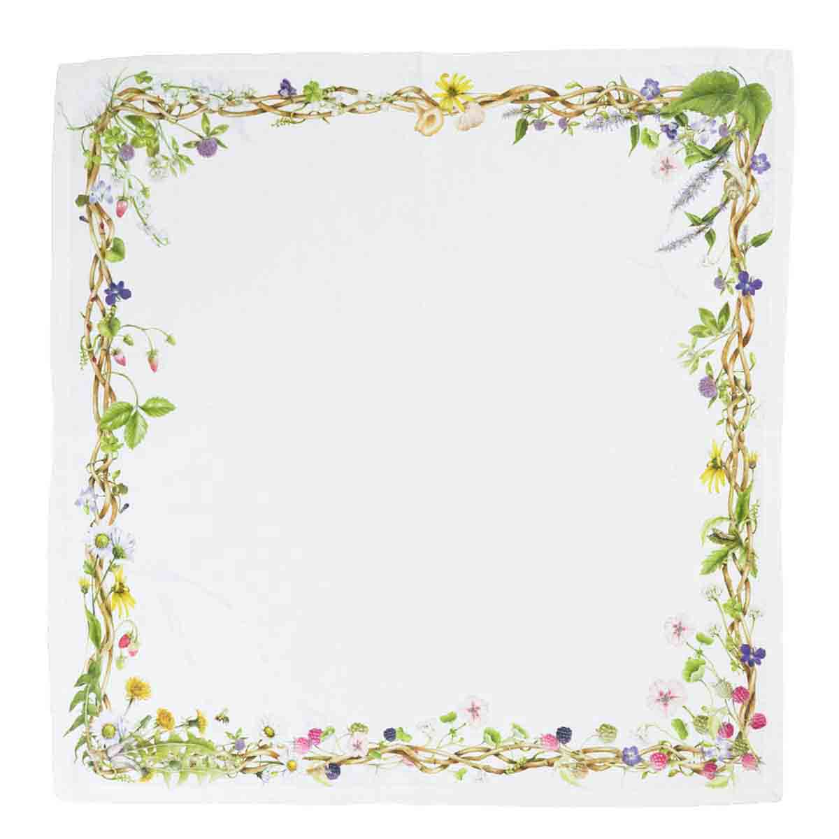 Meadow Walk Linen Napkin Set/4 - Multi - Image 3