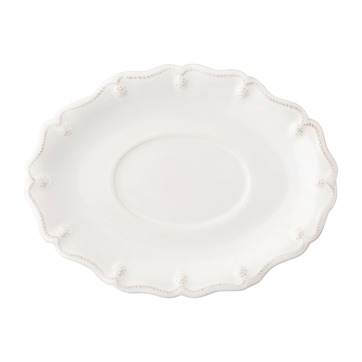 Berry & Thread Sauce Boat and Stand - Whitewash - Image 5