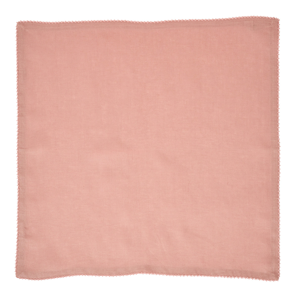 Berry Scallop Napkin Set/4 - Pink - Image 3