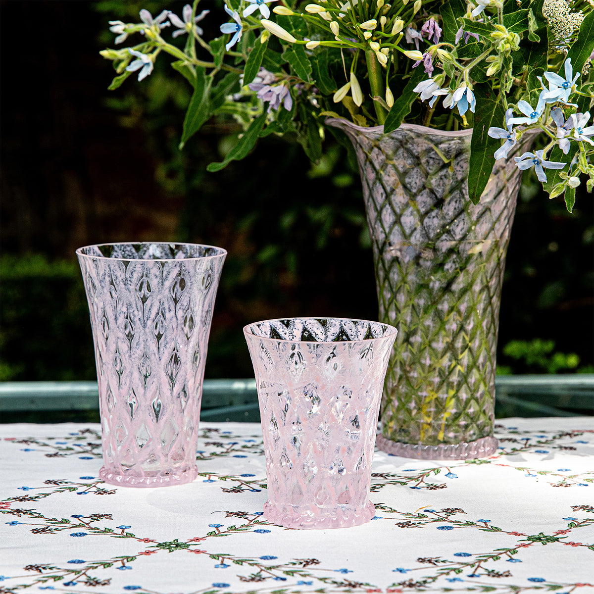 Trellis Large Tumbler - Blush - Image 3
