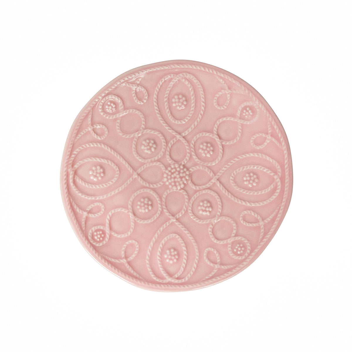 Jardins du Monde Side/Cocktail Plate Assorted Set/4 - Blush - Image 10
