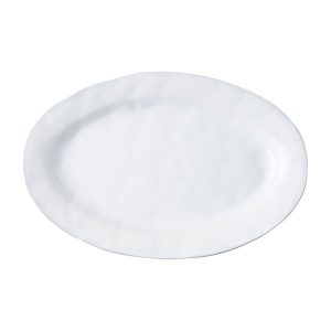 Quotidien 15 Oval Platter - White Truffle