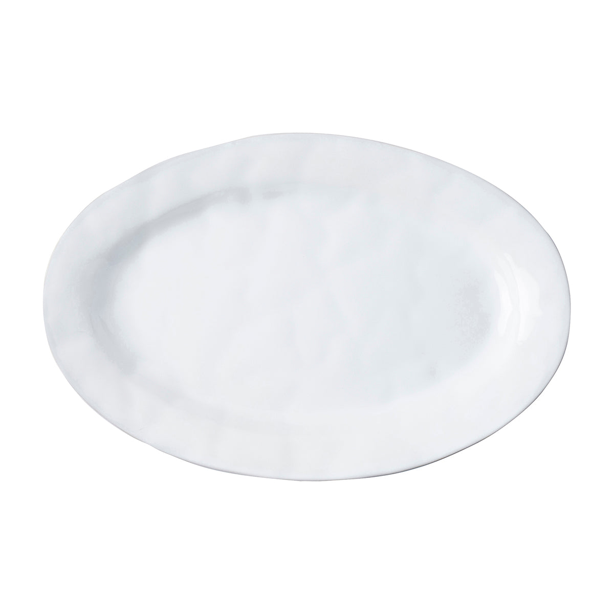 Quotidien 15 Oval Platter - White Truffle