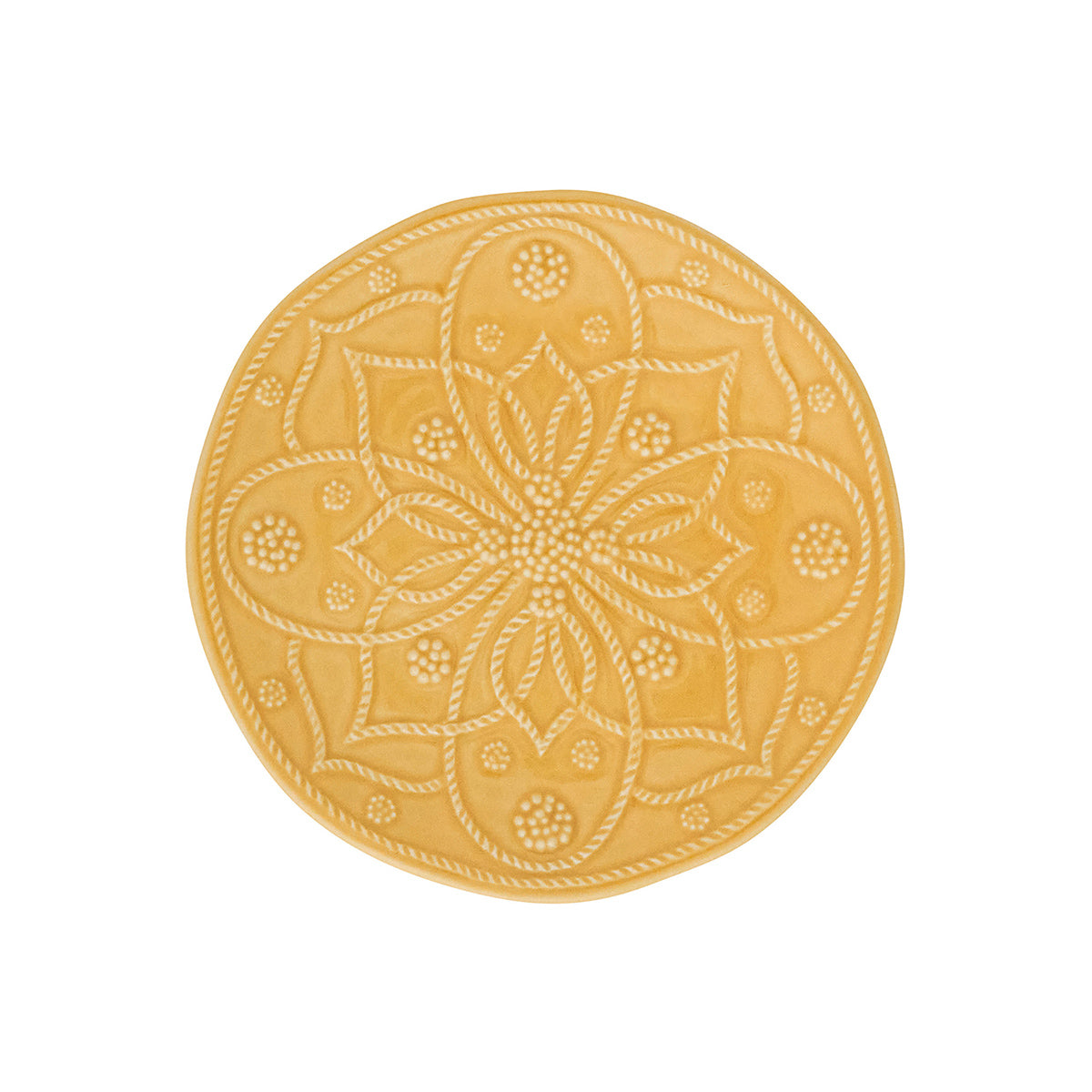 Jardins du Monde Side/Cocktail Plate Assorted Set/4 - Daffodil - Image 8