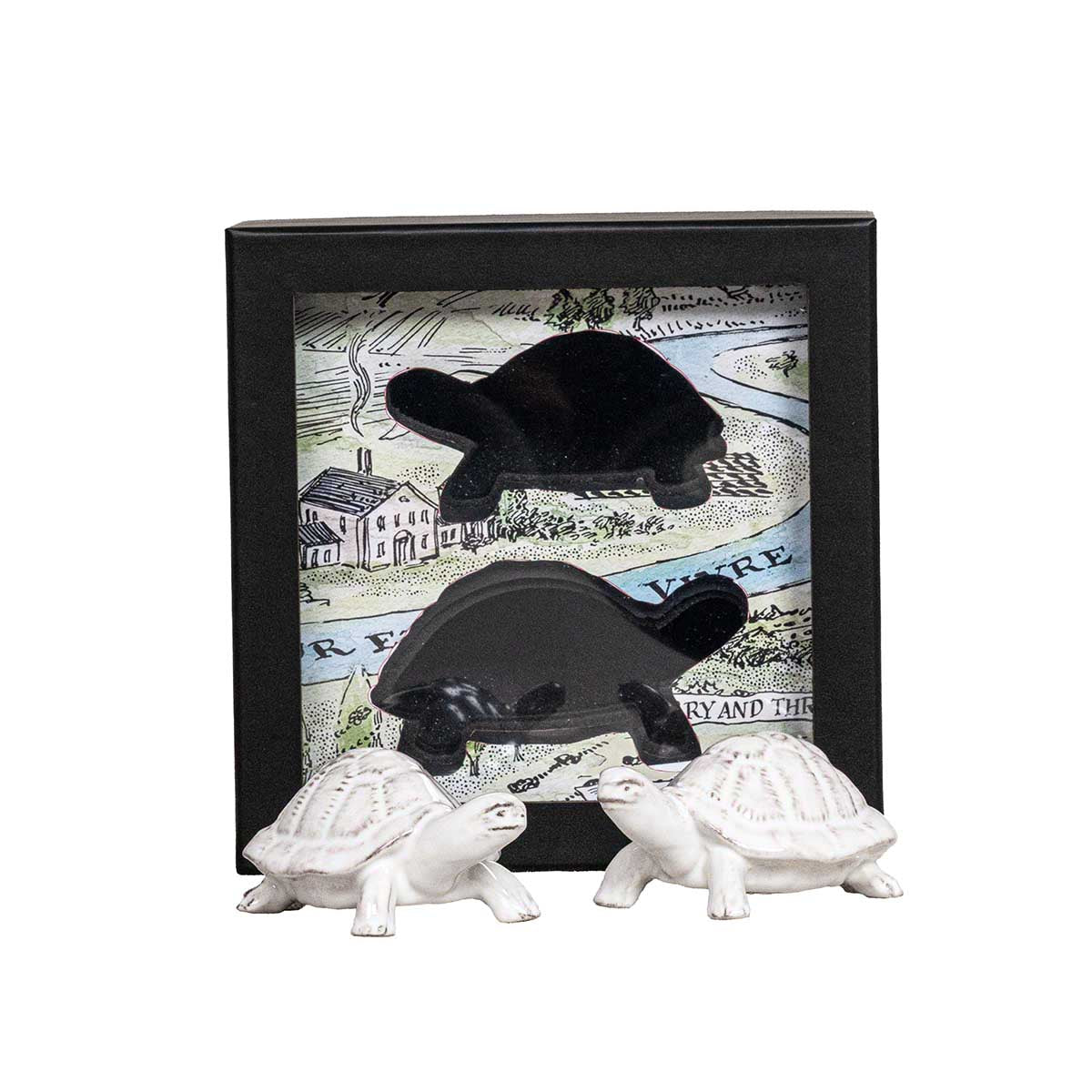 Clever Creatures Turtle Salt and Pepper Shakers Set/2pc - Image 2