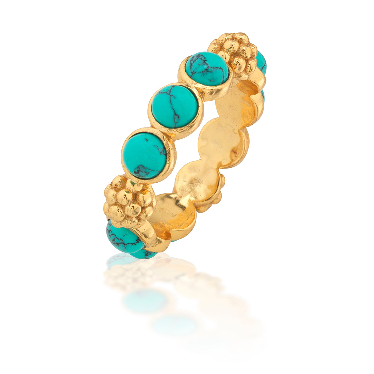 Berry Gem Ring - Turquoise - Image 3