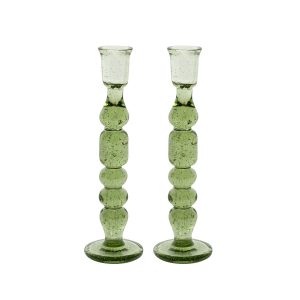 Provence 9 Candlestick Set/2 - Basil