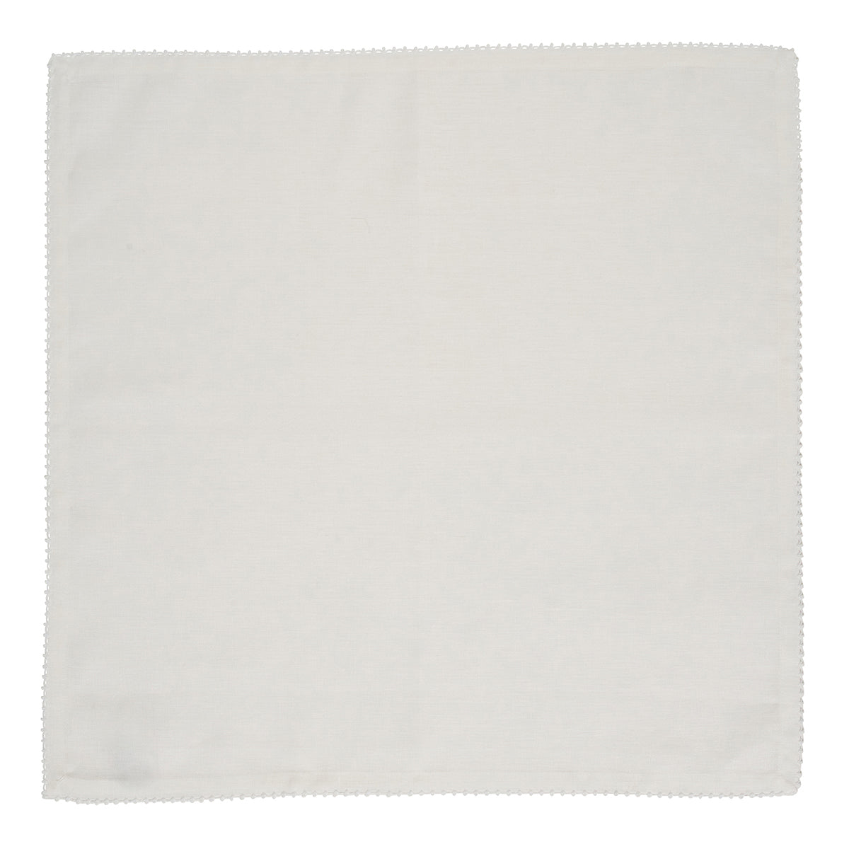 Berry Scallop Napkin Set/4 - White - Image 3