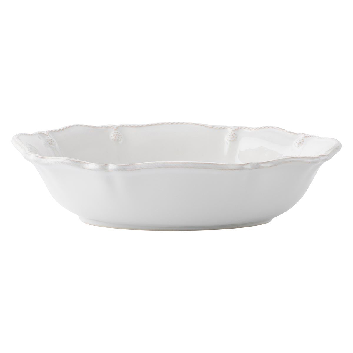 Berry & Thread 12 Oval Serving Bowl - Whitewash