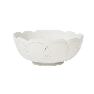 Jardins du Monde 10 Serving Bowl - Whitewash