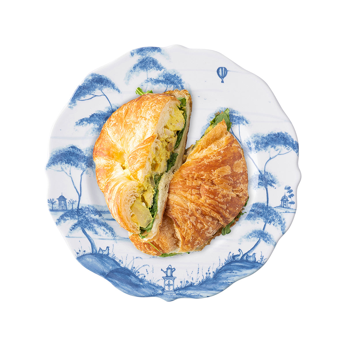 Country Estate Dessert/Salad Plate - Delft Blue - Image 2