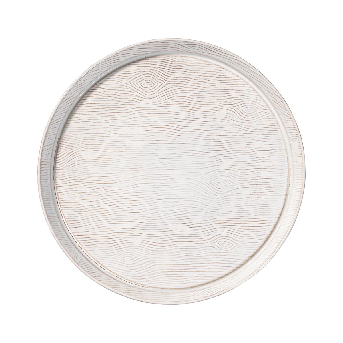 Blenheim Oak Cake Stand - Whitewash - Image 2