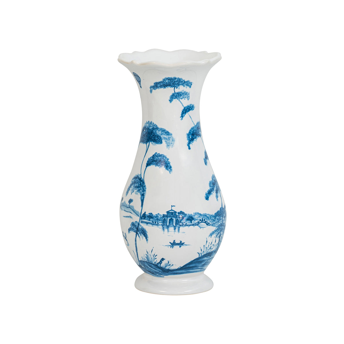 Country Estate 9 Vase - Delft Blue