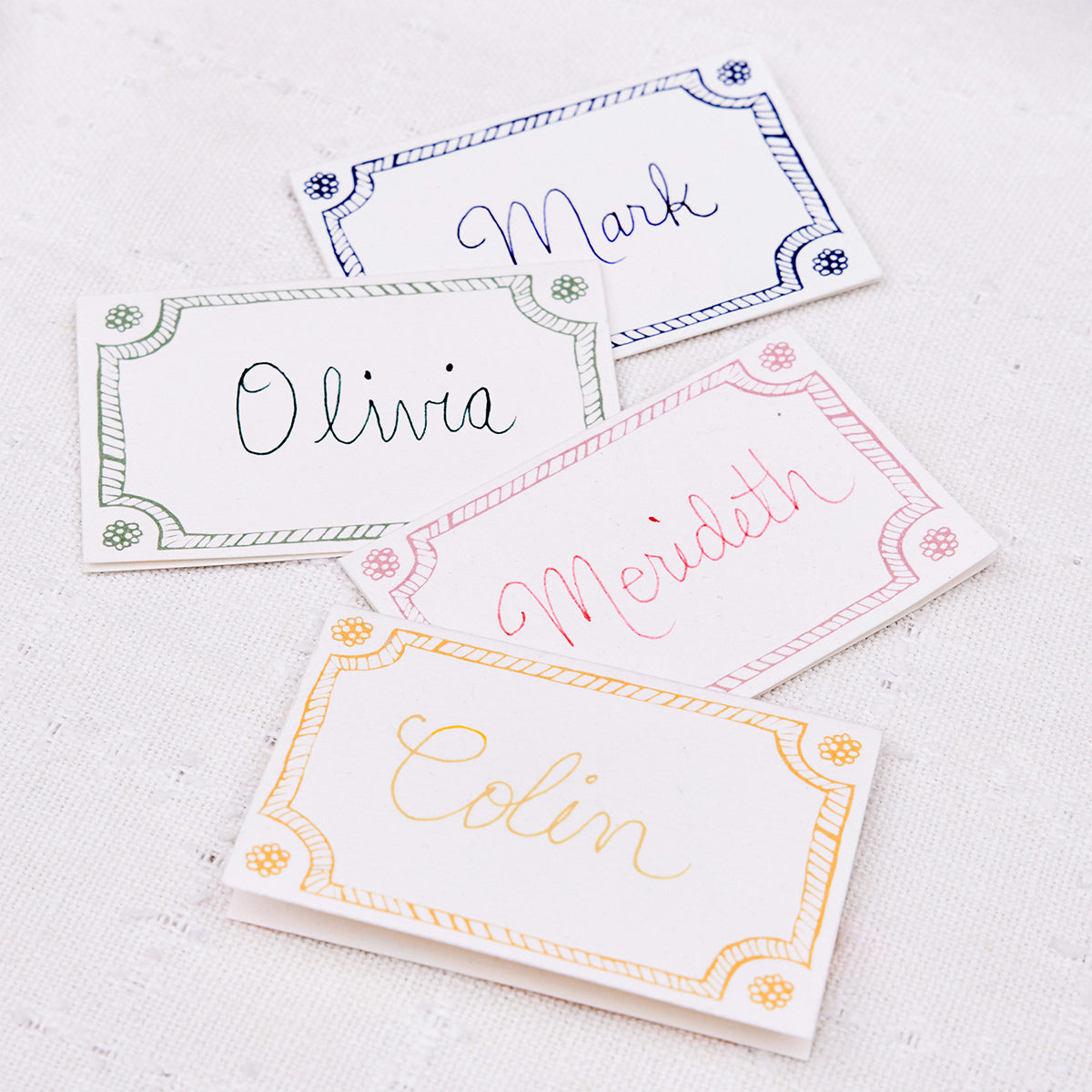 Berry & Thread Place Card Set/12 - Blush - Image 5