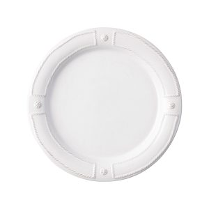 Berry & Thread French Panel Dessert/Salad Plate - Whitewash