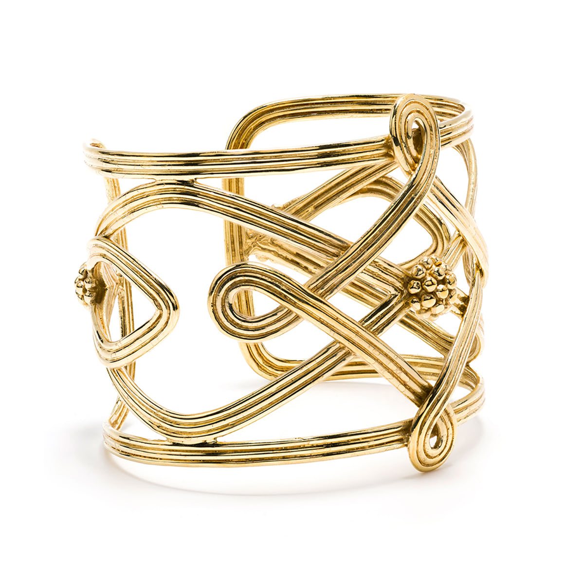 Monique Compass Cuff - Gold - Image 3