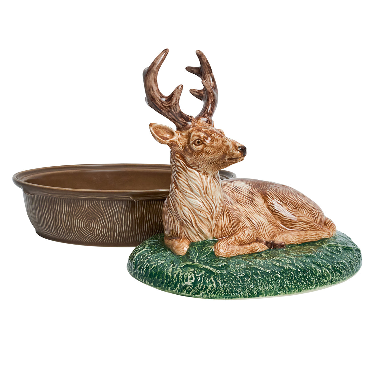 Forest Walk Stag Baker with Lid - Multi - Image 3