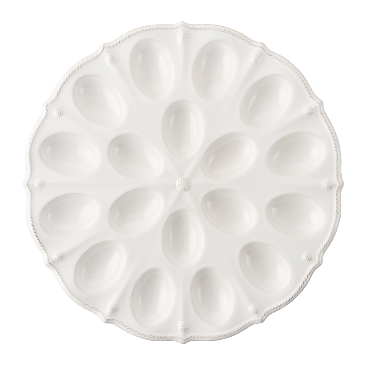 Berry & Thread 13 Deviled Egg Platter - Whitewash - Image 2