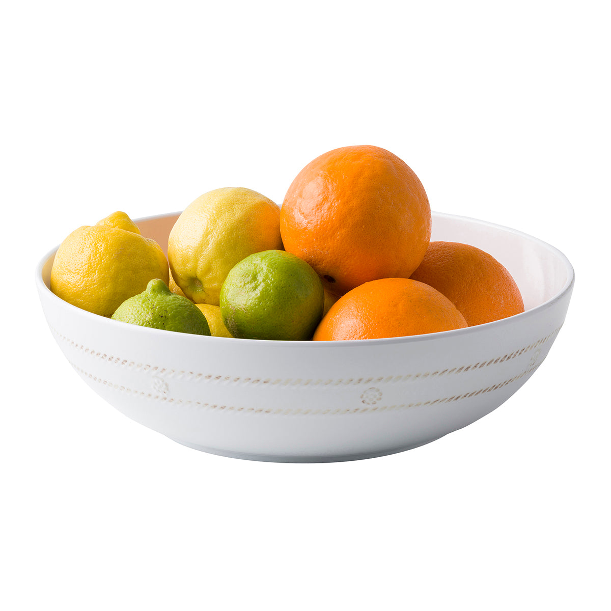 Berry & Thread Melamine 12 Bowl - Whitewash - Image 2