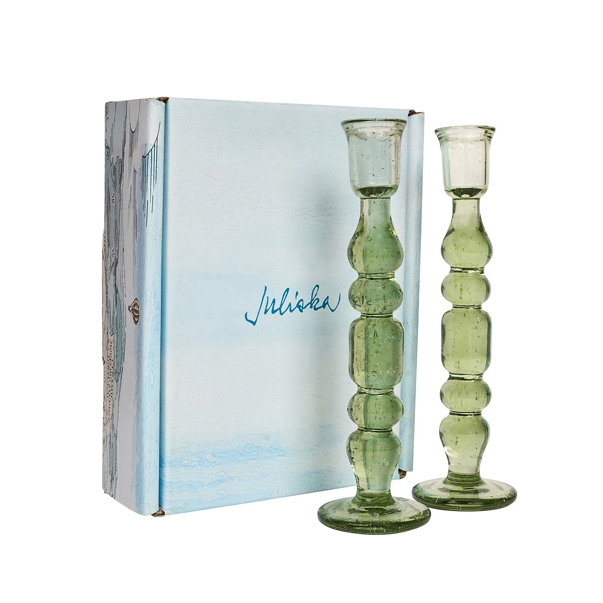 Provence 9 Candlestick Set/2 - Basil - Image 2