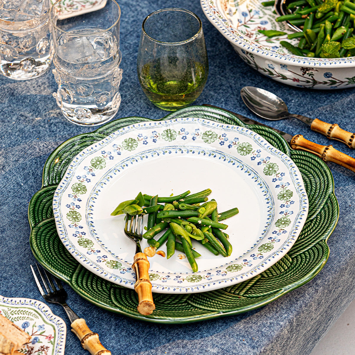 Villa Seville Dinner Plate - Chambray - Image 4
