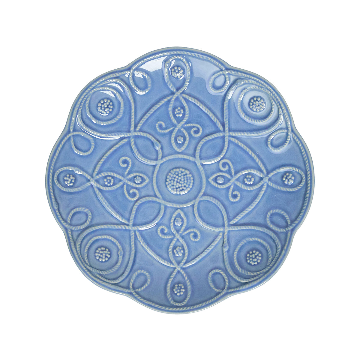 Jardins du Monde Dessert/Salad Plate Assorted Set/4 - Chambray - Image 7
