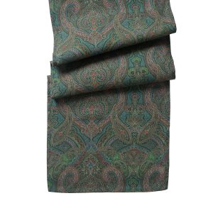 Paisley 18 x 90 Table Runner - Evergreen