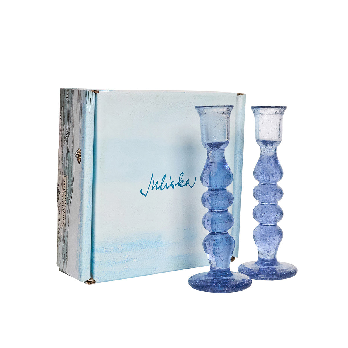 Provence 7 Candlestick Set/2 - Chambray - Image 2