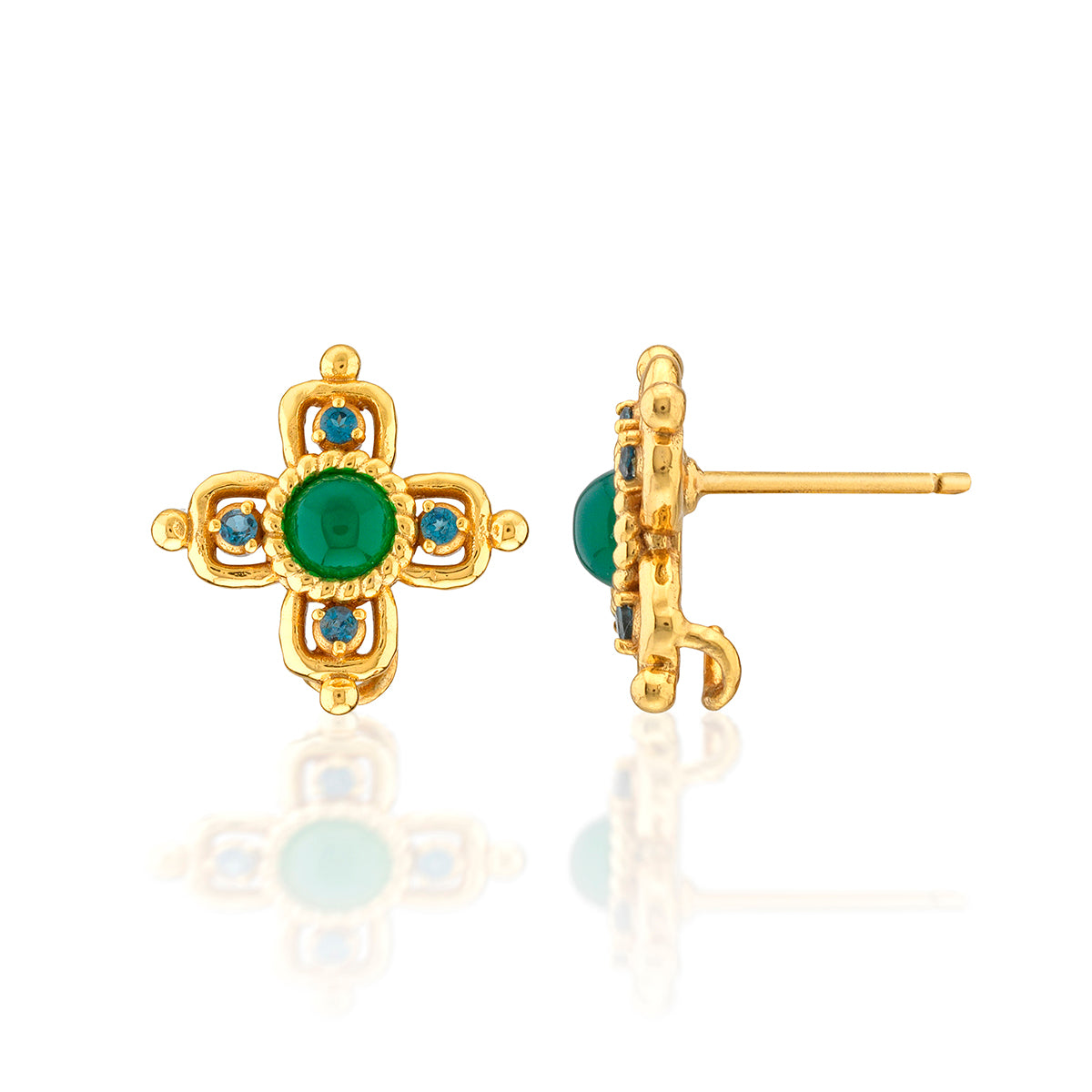 Contessa Drop Convertible Earrings - Multi - Image 4