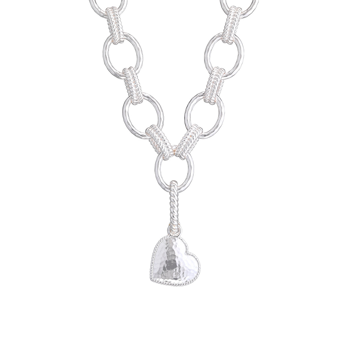 Love Medium Charm/Pendant - Silver - Image 3