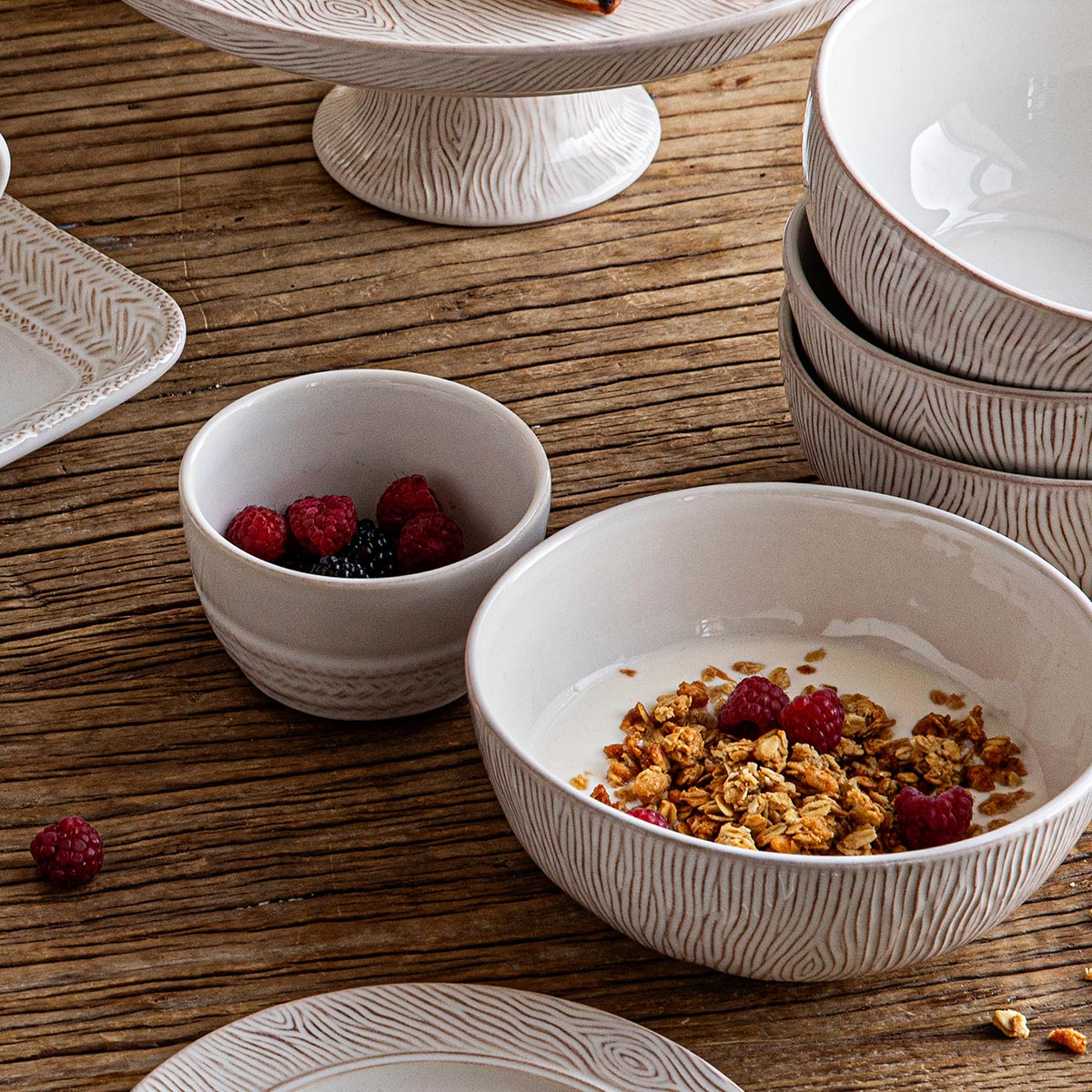 Le Panier Ramekin - Whitewash - Image 2
