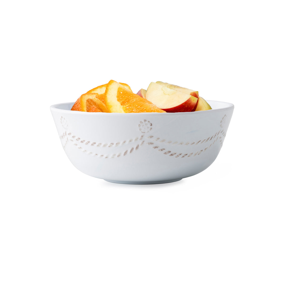 Berry & Thread Melamine Cereal/Ice Cream Bowl Set/4 - Whitewash - Image 2