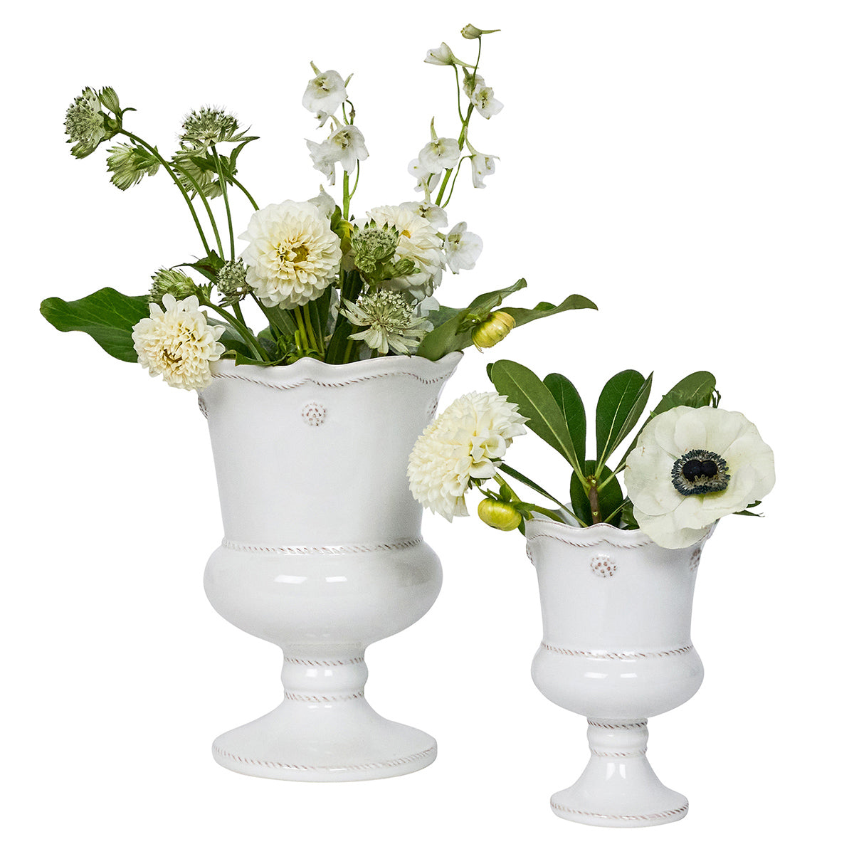 Berry & Thread Petite Parterre Garden 5 Vase - Whitewash - Image 3