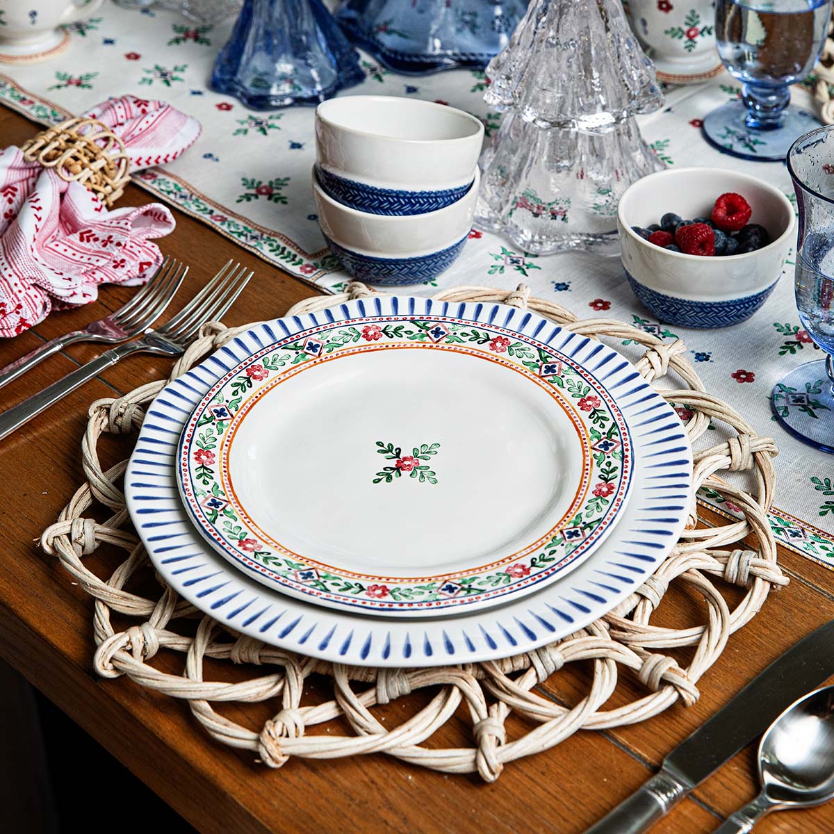 Heidi Dessert/Salad Plate - Multi - Image 3