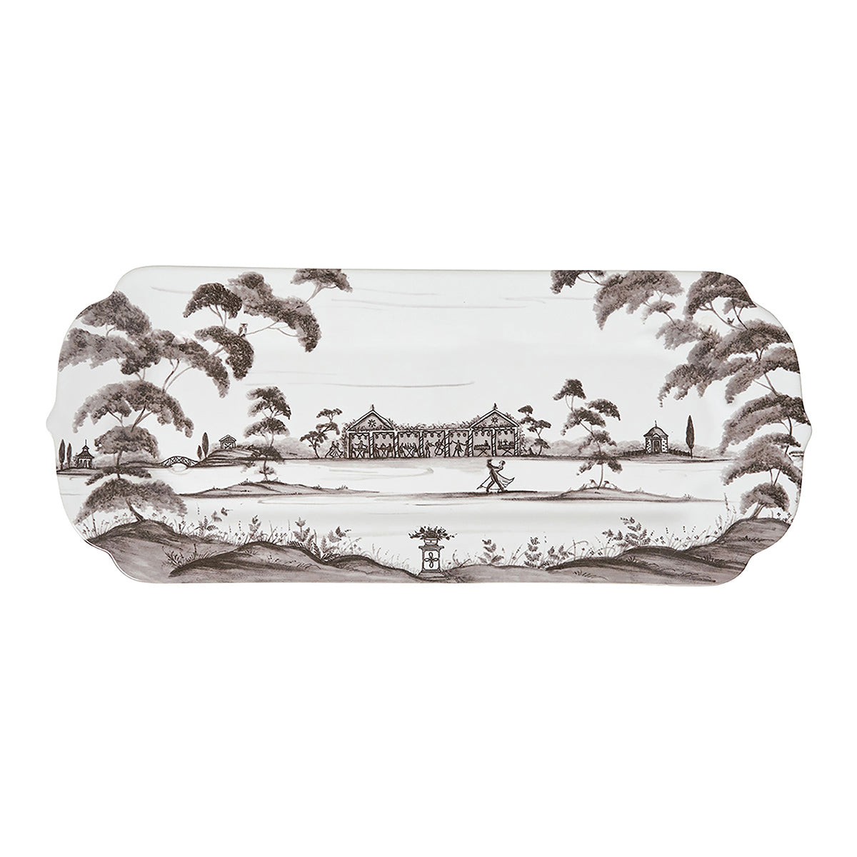 Country Estate 15 Hostess Tray - Flint Grey