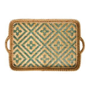 Villa Seville 18 Tray - Chambray