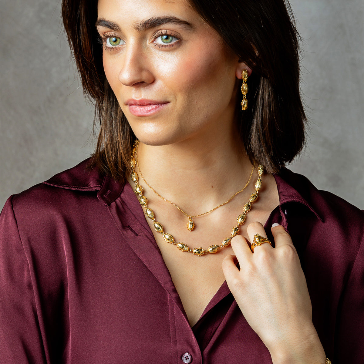 Scarab Gilded Ring - Gold - Image 6