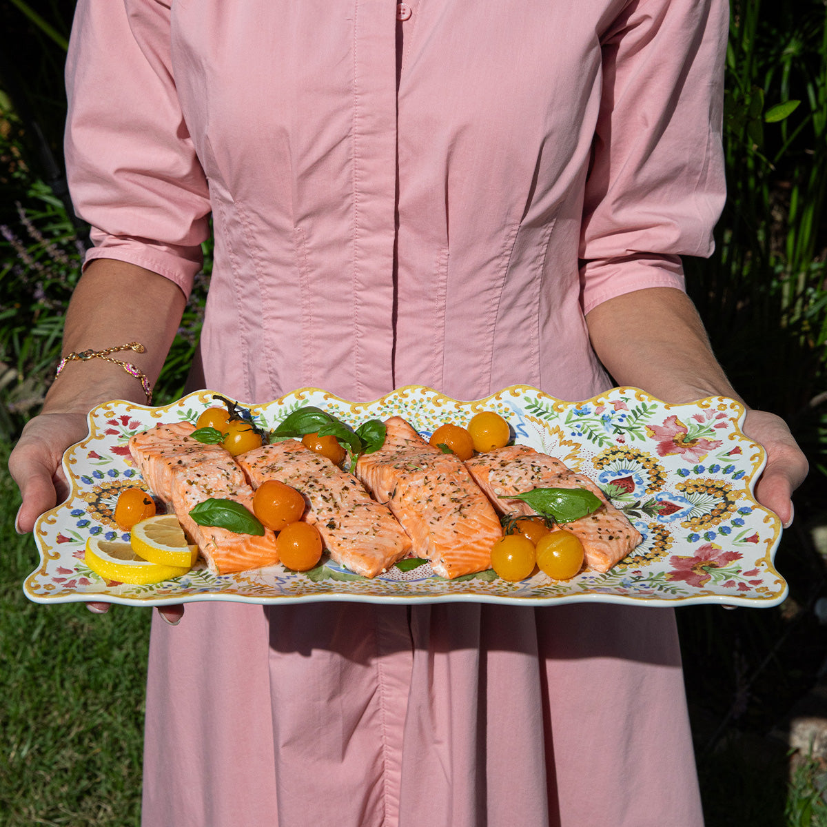 Sofia 16 Rectangular Platter - Multi - Image 5